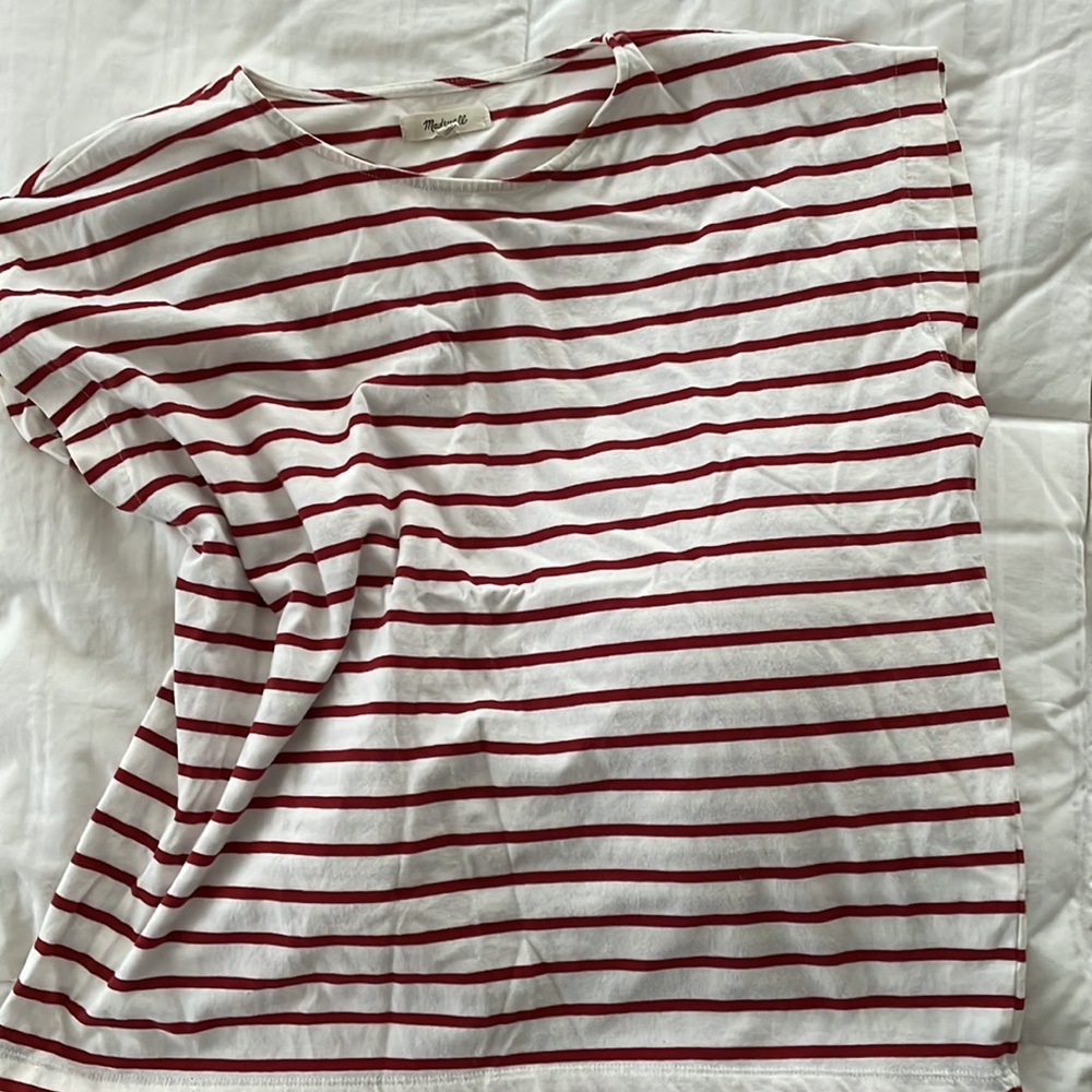 Madewell size large striped tee
